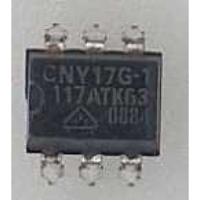 CNY17G-1 , OPTOISOLATOR TRANSISTOR , DIP6 , VISHAY