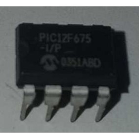 PIC12F675-I/P PDIP-8 8-BIT MICROCONTROLLER - MCU