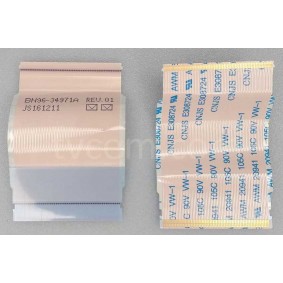 BN96-34971A REV0.1 FLEX CABLE, JS161211 FLEX KABLO, CNJS E308724 AWM 20941 105C 90V VW-1, 68 PİN 5.7CM FLEX KABLO