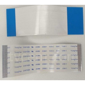 YONGYAO E497426 AWM 20861 FLEX KABLO, 50pin 76mm  26mm FLEX KABLO, HI-LEVEL HL43DAL13-0216 TV FLEX CABLE