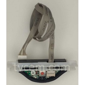 12SB024 V02 IR ALICI GOZ , POWER BUTTON ,SHEEN 49DLK08-0202 IR RECEIVER BOARD