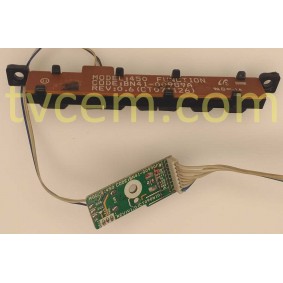 BN41-00989A KEY BUTTON TUS TAKIMI , BN41-00990 IR ALICI RECEIVER GOZ , SAMSUNG LE40B530 KEY BUTTON VE IR ALICI RECEIVER GOZ