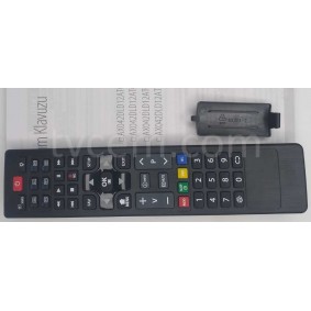 AXEN AX042DLD12AT070 ORJINAL REMOTE CONTROL , AXEN TV ORJINAL UZAKTAN KUMANDA , SIFIR URUN