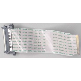 JHY EL100-C LVDS CABLE, JHYCN E485813 AWM 20706 105C 60V VW-1 LVDS KABLO, SENNA 43SNF9000F 10cm-27mm-51pin LVDS KABLO