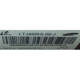 SAMSUNG LTJ400HL05-J TV ORIGINAL BOX PANEL , SAMSUNG UE40D7000 TV SIFIR EKRAN LED REFLEKTOR  , SAMSUNG UE40D8000 TV PANEL EKRAN LED REFLEKTOR
