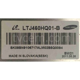 LTJ460HQ01 B REFLEKTÖR VE LED BAR , SAMSUNG UE46D5000 DİFÜZÖR VE LED BAR , SIFIR ORJİNAL ÜRÜN