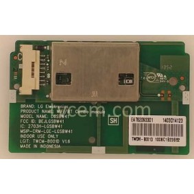 LGSBW41 WIFI ALICI , BLUETOOTH RECEIVER , LG 42LB670V WIFI-BT BOARD
