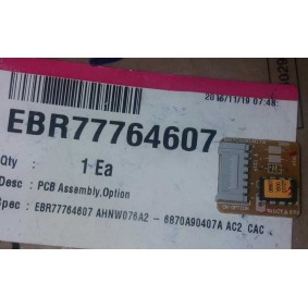 EBR77764607 , LG AIR CONDITIONER EEPROM PCB BOARD